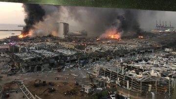 Новые видео последствия взрыва в Буйруте