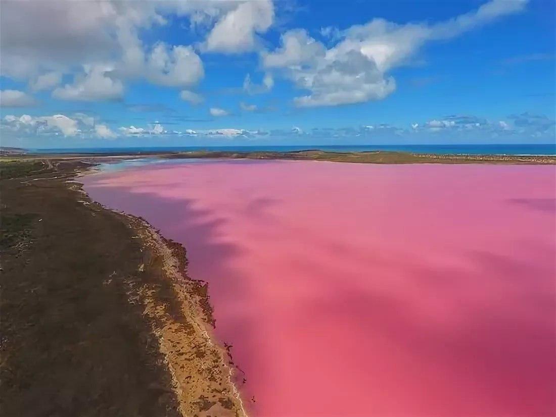 Розовое озеро Кобейтуз оказалось не лечебным, а опасным для здоровья