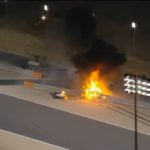 Крупная авария произошла на гонке Гран-при "Формулы-1" в Бахрейне, видео