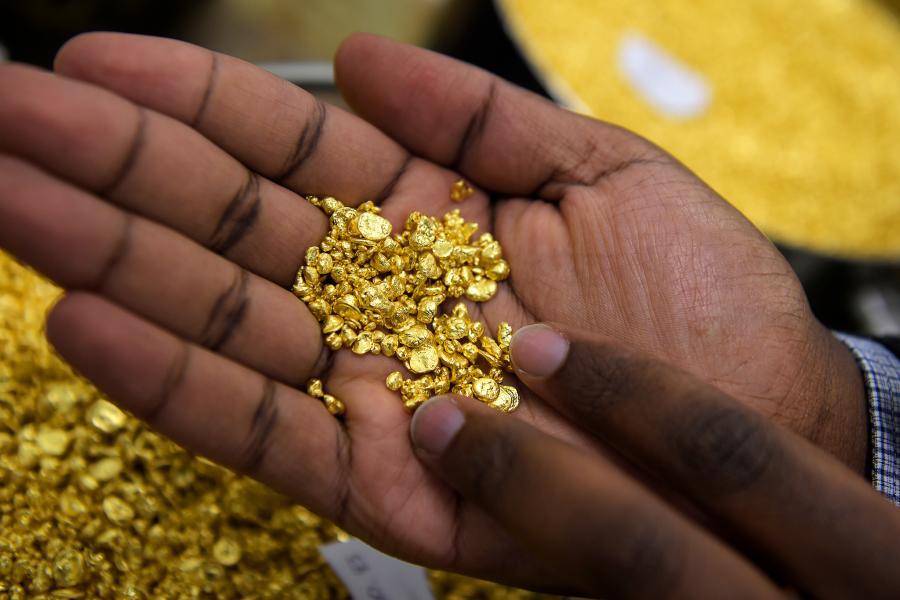 В Конго обнаружили гору, которая на 90% состоит из золота