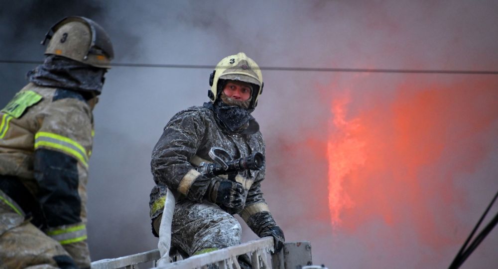 Пожар произошел на рынке «Кенжехан» в Алматы